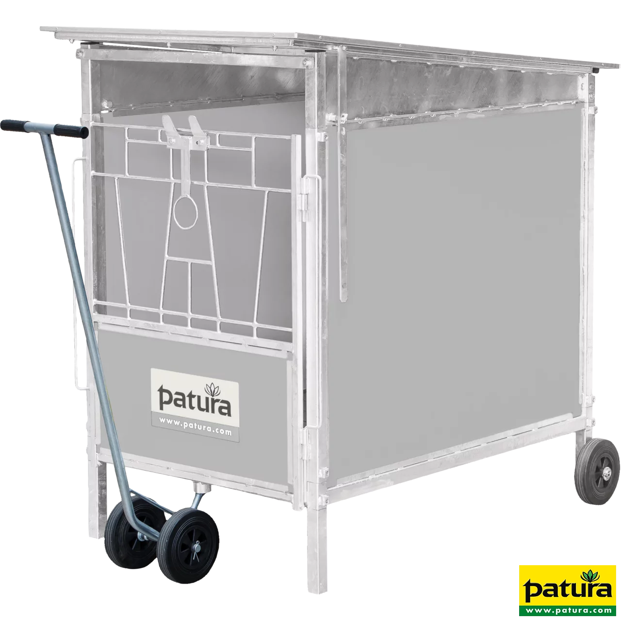 Transporträder mit Deichsel für Kälber-Auto