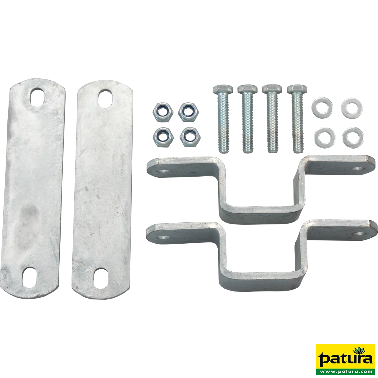 Montageset für Einzelmontage Kratzbürste Multifix Pfosten 60 x 60 mm