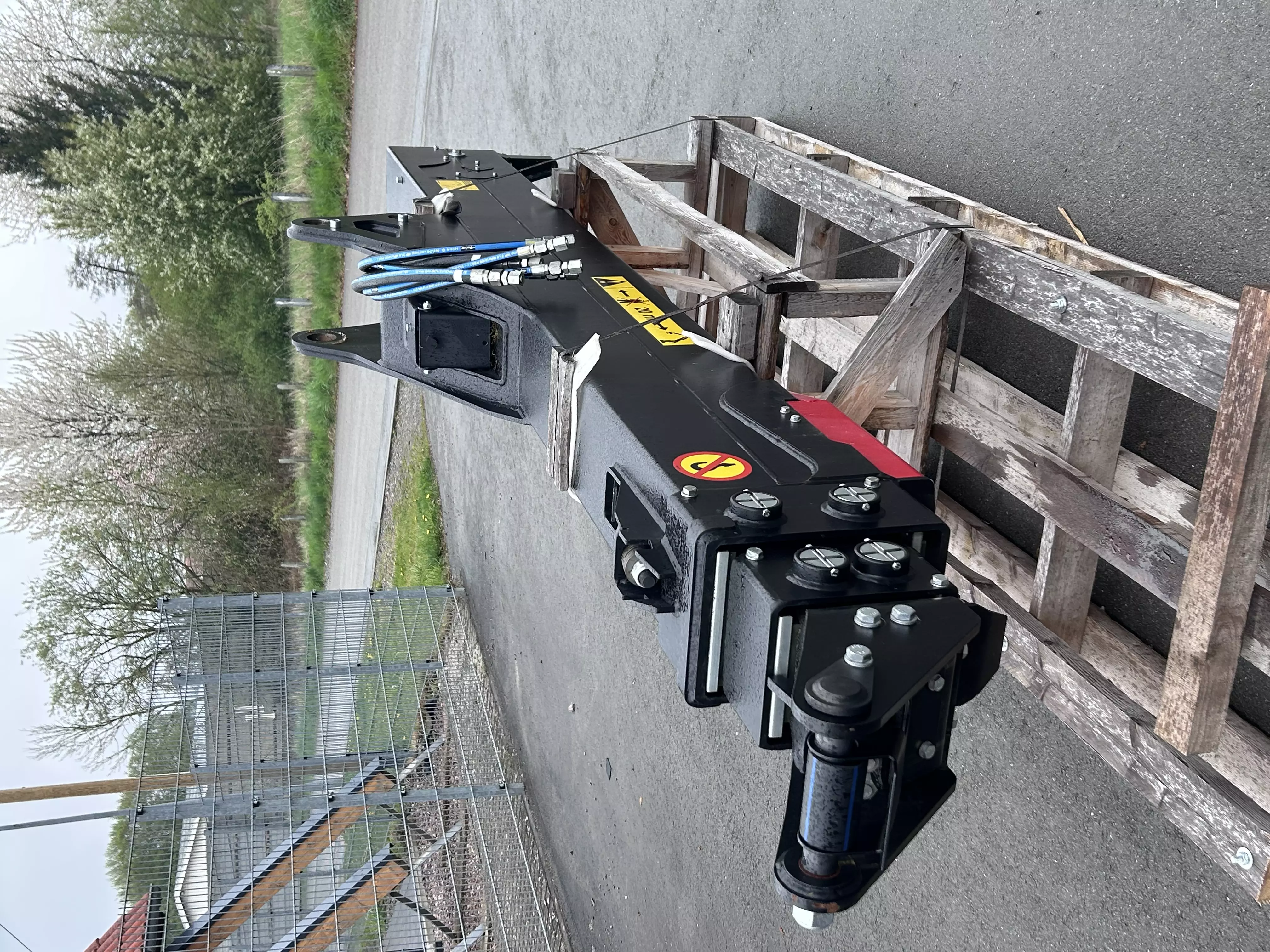 Mesera Wipparm, Teleskopstufe für Forstkran Mesera 92FT100i / John Deere CF7  NEU und unbenutzt
