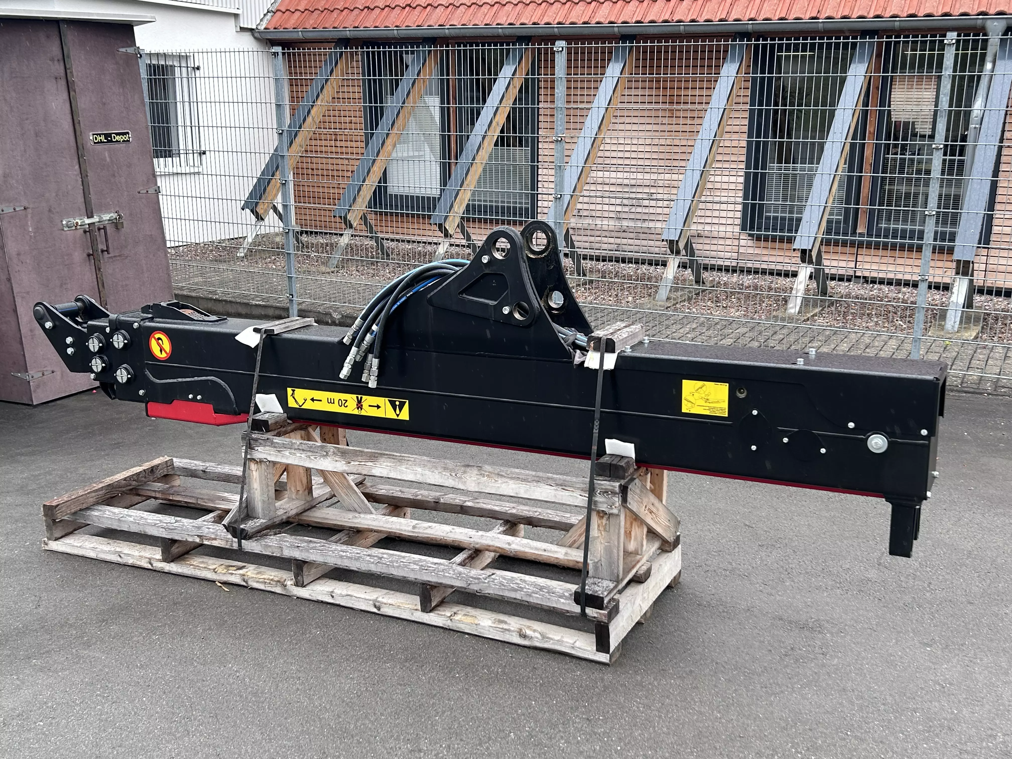 Mesera Wipparm, Teleskopstufe für Forstkran Mesera 92FT100i / John Deere CF7  NEU und unbenutzt