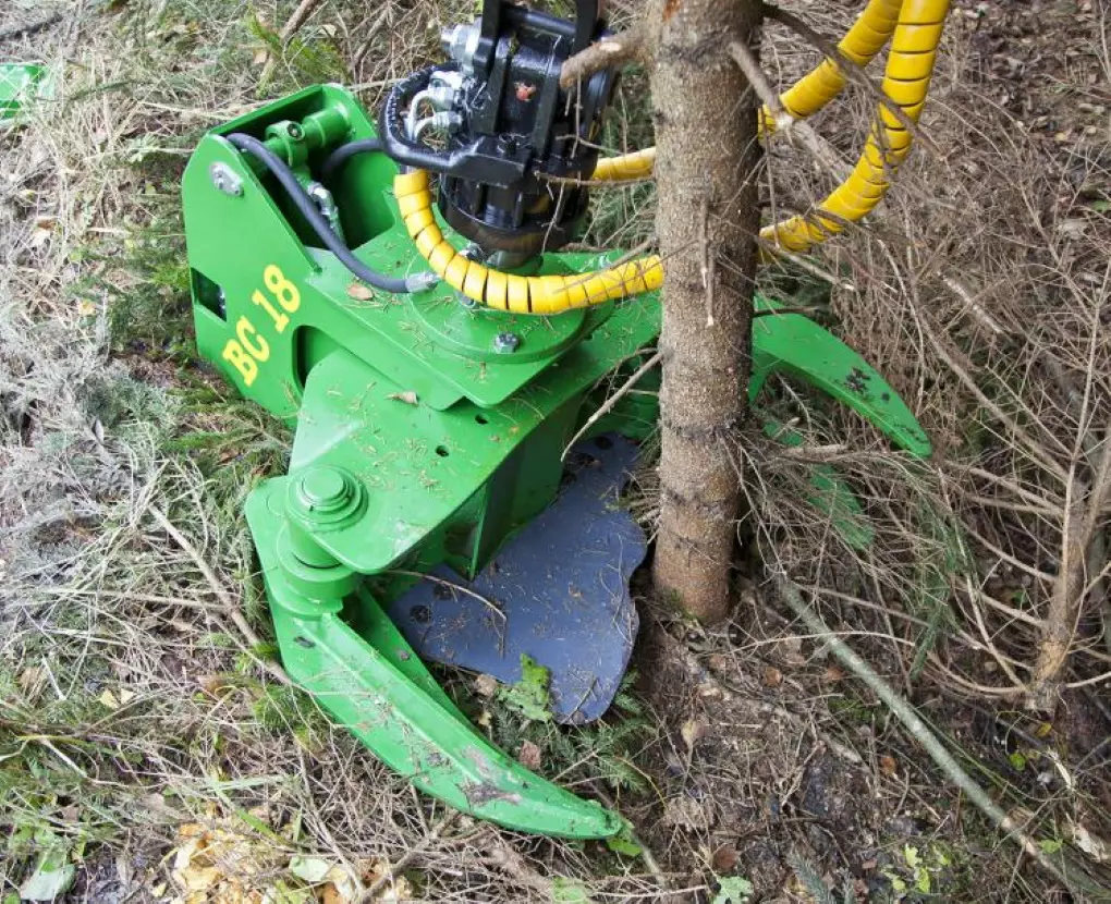 FARMA Fällgreifer BC18 mit Tiltfunktion – Effizienter Fällkopf für Forstkräne