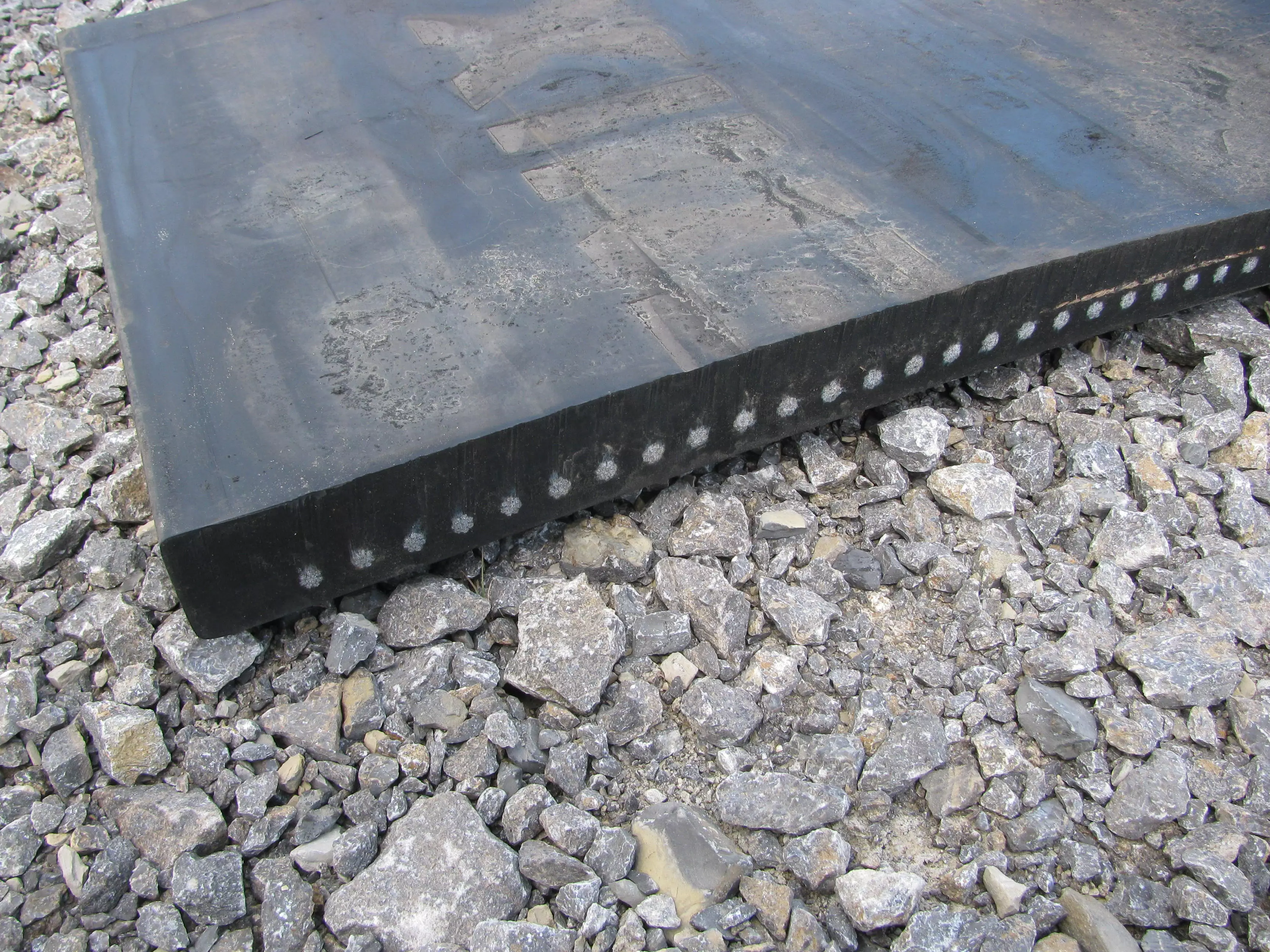 Ersatzgummilippe für Schmutzschieber Joma-Tech, Breite ca. 2600mm