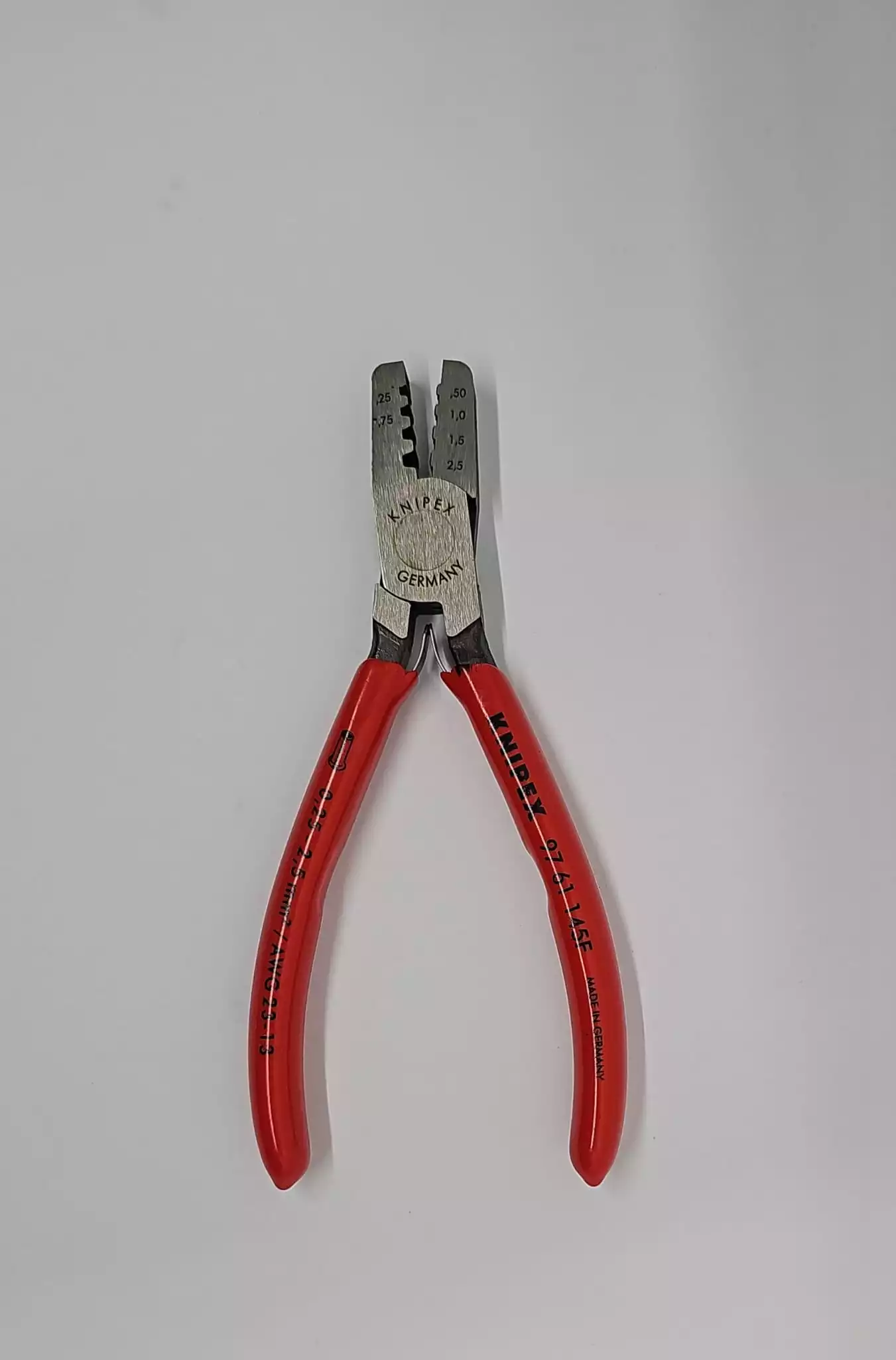 Knipex Crimpzange für Aderendhülsen 97 61 145 F