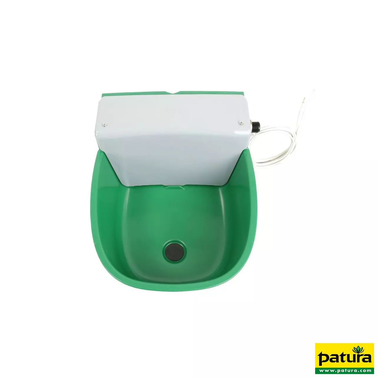 Schwimmerventil-Becken Modell 135PH Hochdruckventil, Inhalt 6 Liter heizbar, 24 Volt, 50 Watt
