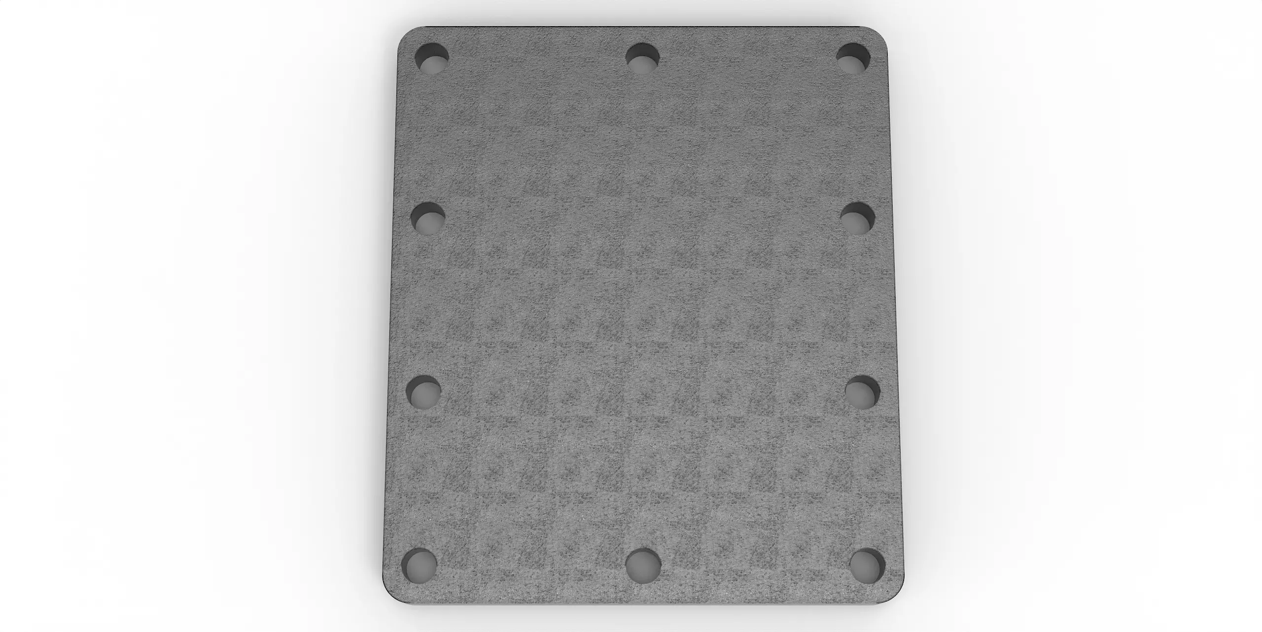 Häner Grundplatte 315x270 t=20 10xd18