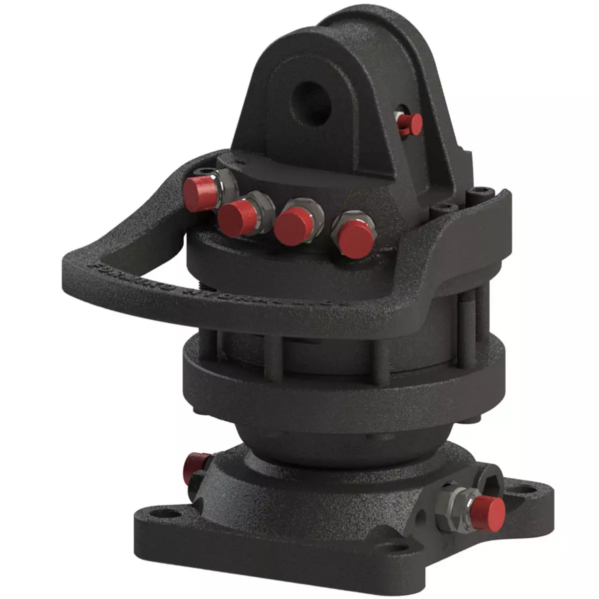 Flanschrotator Formiko FHR 3.000SF - Drehmotor 3t für Greifer, Holzgreifer