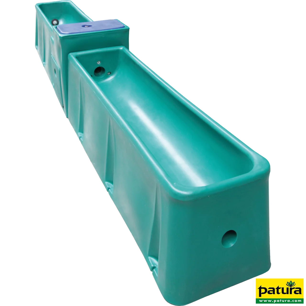 Thermo-Tränkwanne Mod. 6543 Länge 4.3 m, Maxiflow-Schwimmerventil 2-teilig