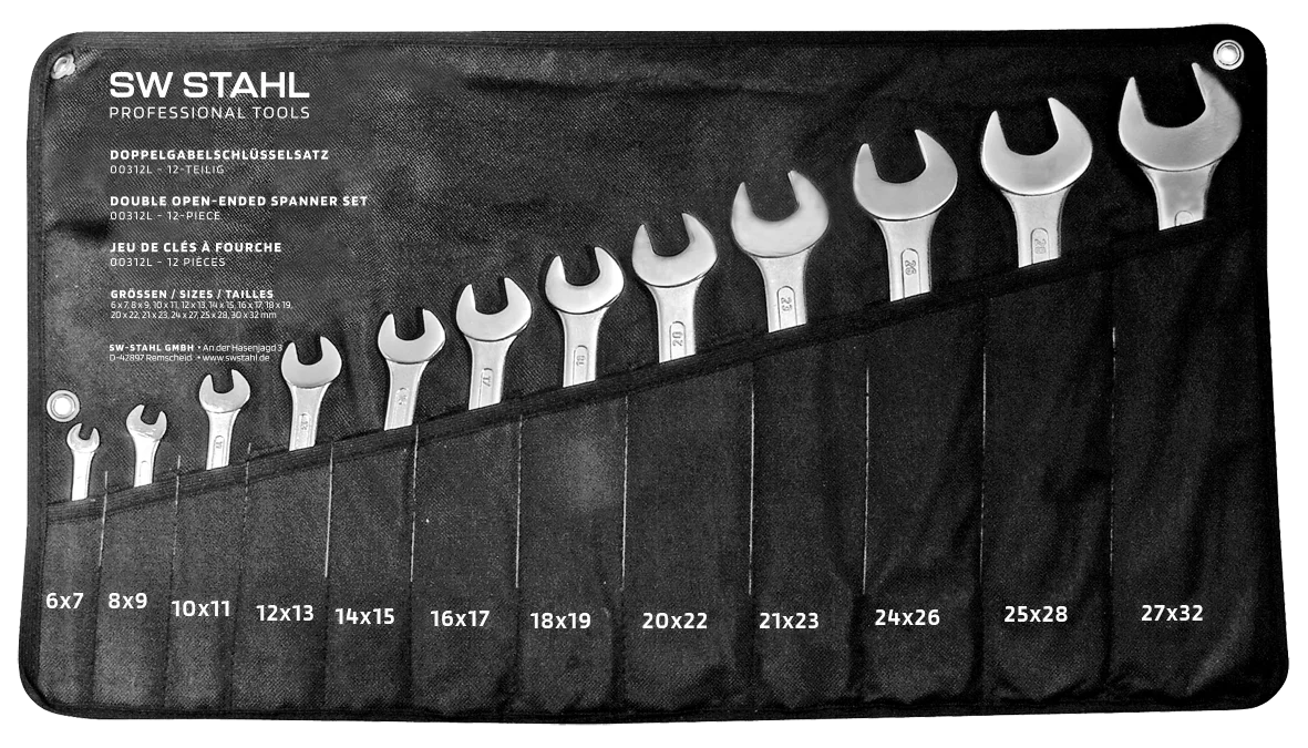 Doppelgabelschlüssel-Satz 6-32 mm, 12-teilig