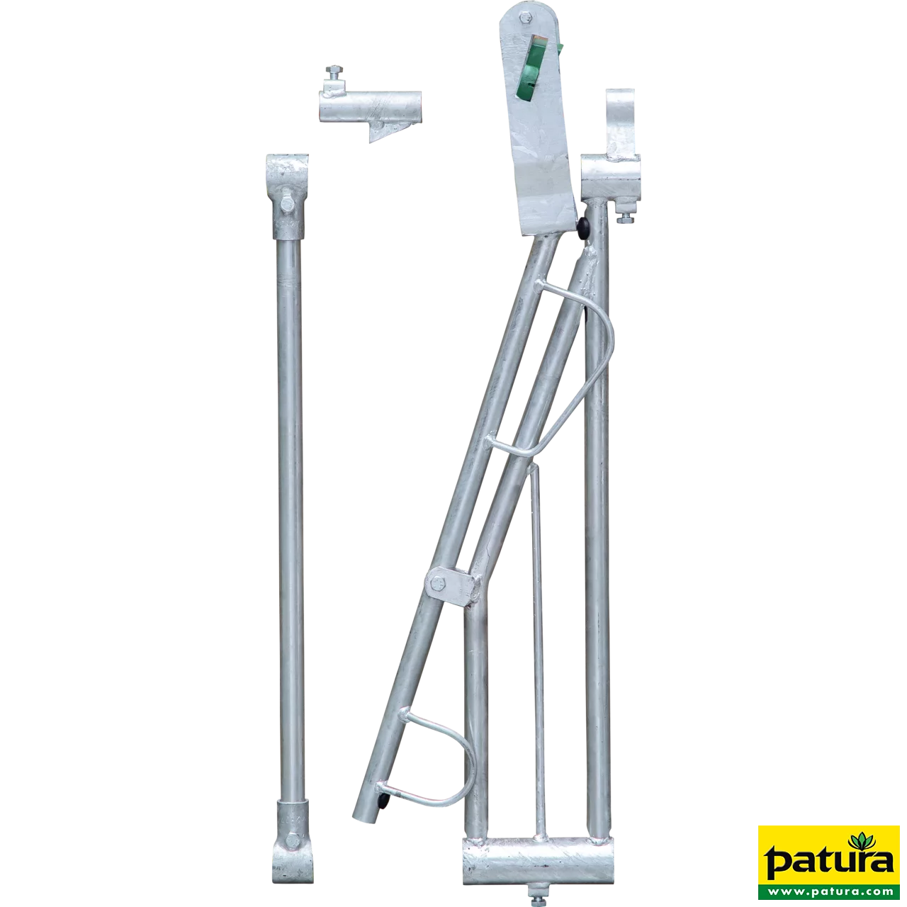 Fressplatz Kälber Modular SV mit Fangbügel und Zwischenstange mit Schellen