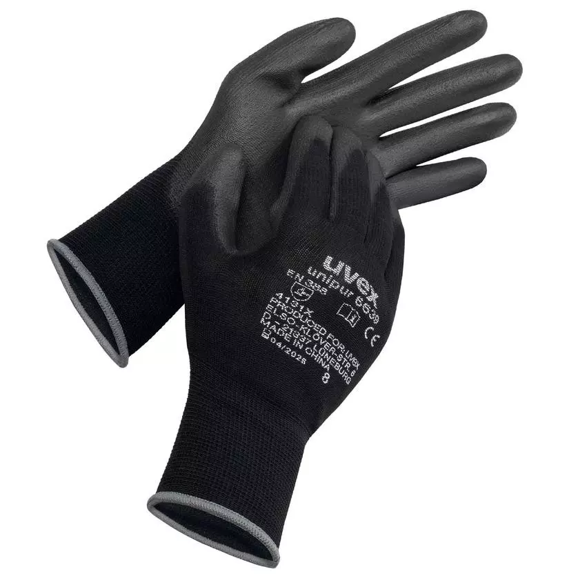 Uvex/ Unipur 6639 Schutzhandschuhe Größe 6 (10 Paare)