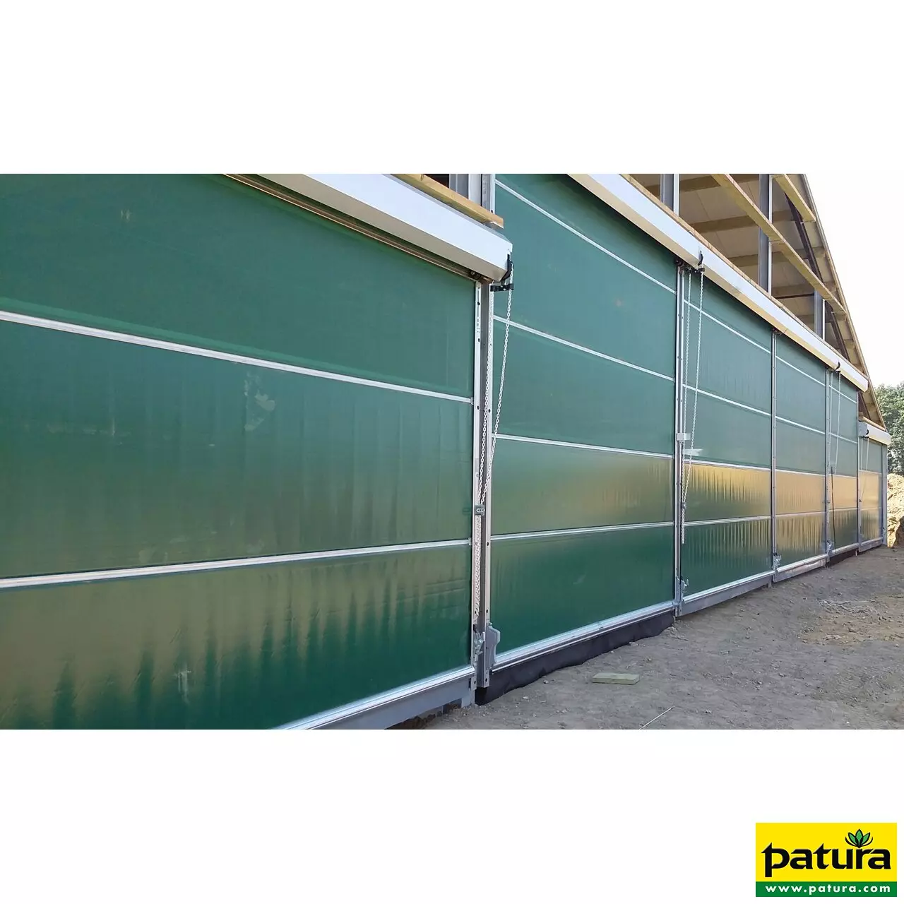 Elektro-Agrartor Pro 6,5/6 Breite 6,50 m, Höhe 6,10 m, Bausatz ohne Motor und Schalter