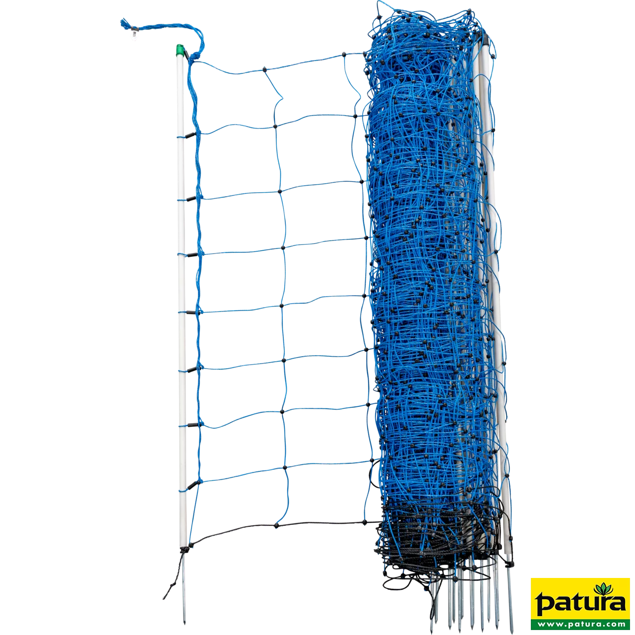 Tornado Elektrozaunnetz blau, h=108 cm, Einzelspitze, 50 m