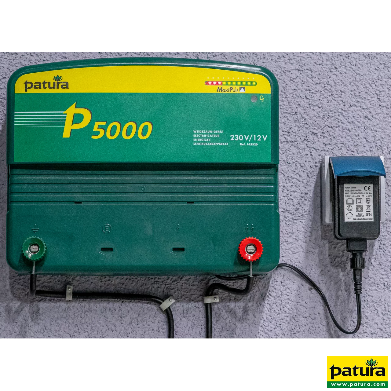 P5000, Weidezaun-Kombigerät, 230V/12V mit MaxiPuls-Technologie