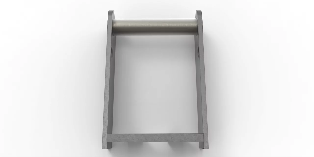 Adapterrahmen MS08 passend zu Lehnhoff Schnellwechselsystem - [ ohne Grundplatte ]