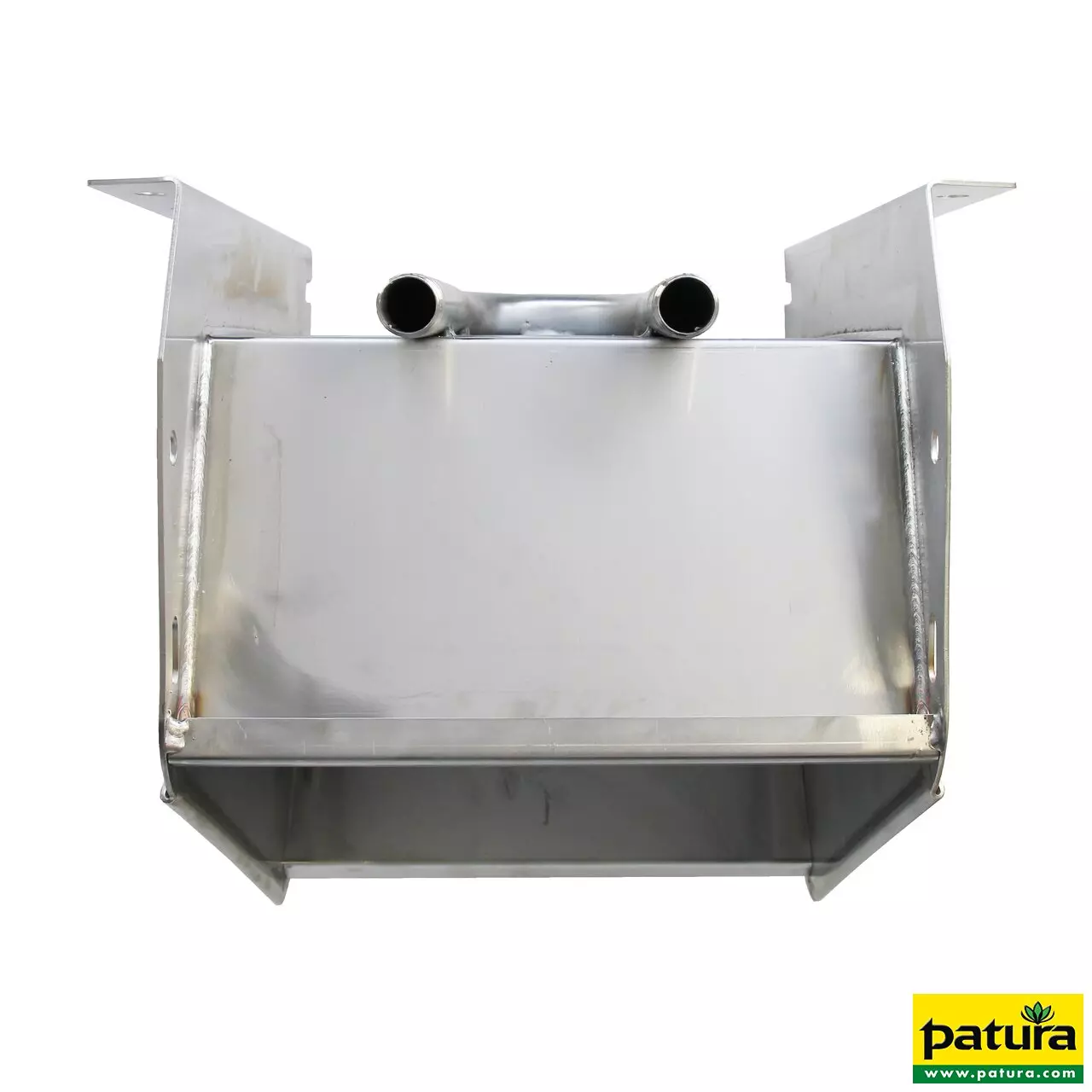 Ventil-Trogtränke Mod. 480 Edelstahl integrierter Ringleitungsanschluss 3/4" Anschluss von oben, 30 ltr./min