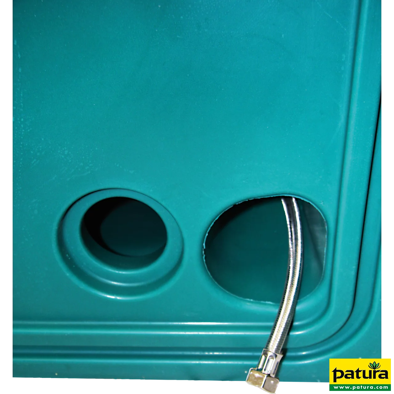 Thermo-Quell Mod. 640, 2 Bälle Isolierte Tränke, 80 Liter