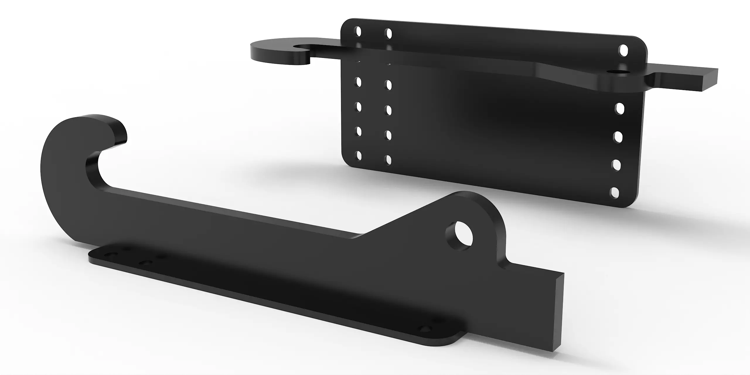 Schraubadapter UNI mit Koppelhaken JCB Q-Fit 60x38x600mm