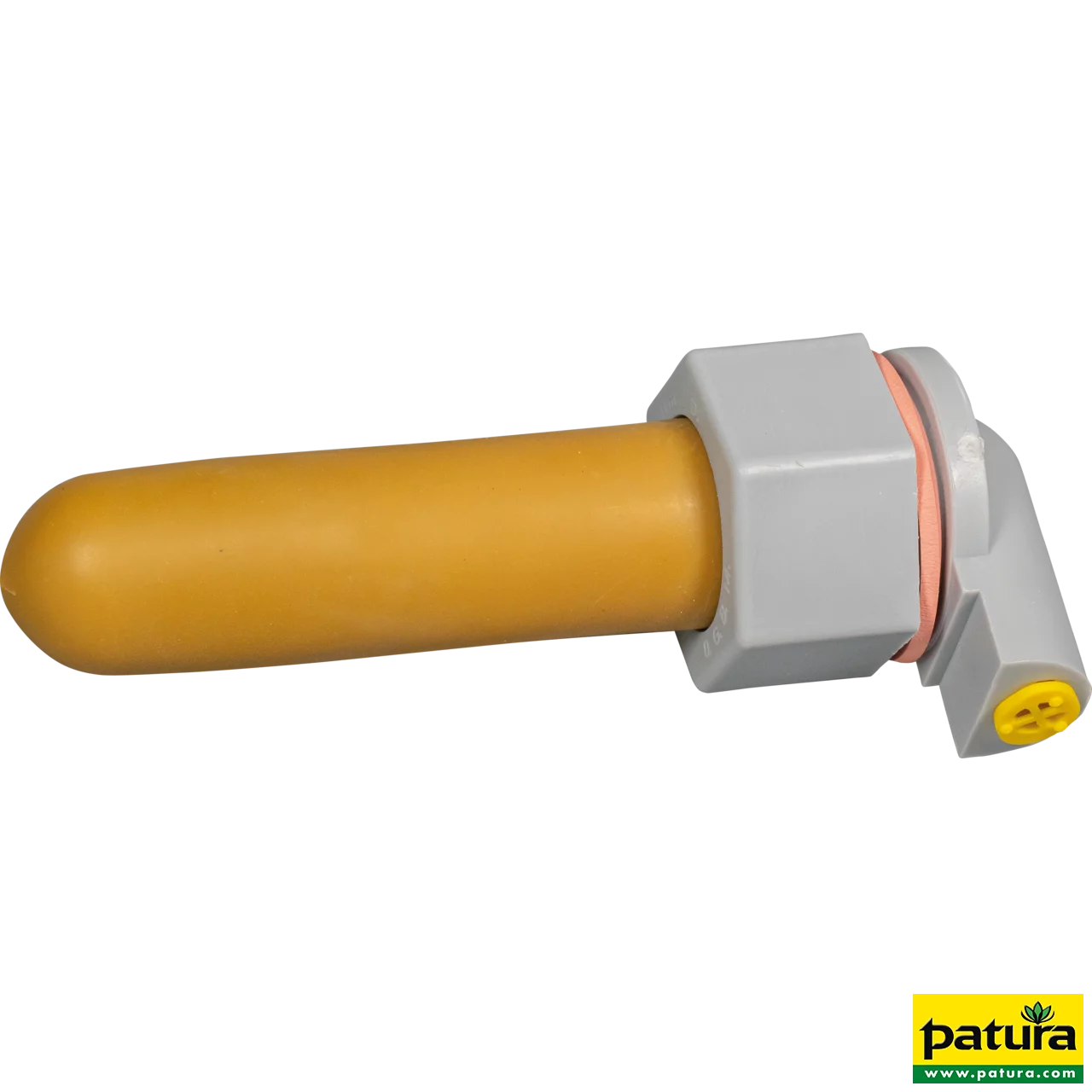 Sauger, weich (beige) mit Kugelventil für Nuckel-Tränkeeimer und Kälber-Tränkeflasche Profi