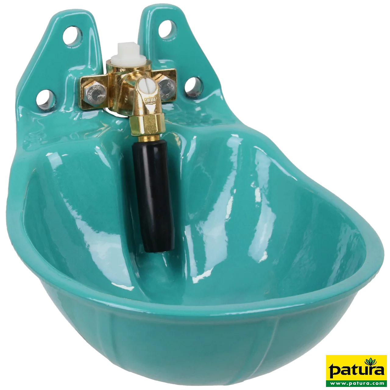 Rohrventil-Becken Mod. 25R mit 3/4" Messingventil