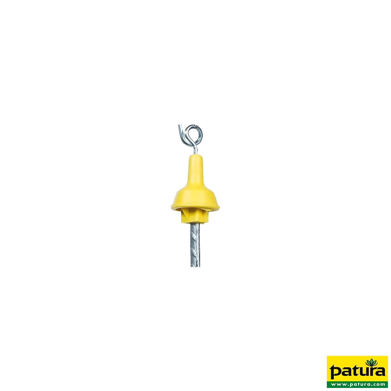 Ersatz-Isolator mit Metallöse für Federstahlpfahl 10670020 (50 St./Pack)