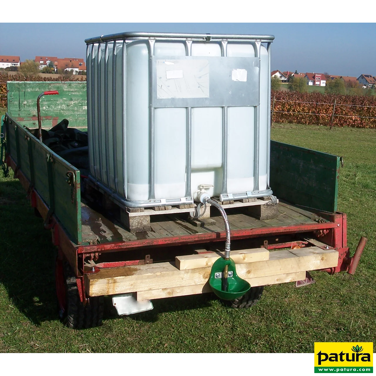 Rohrventil-Becken Mod. 10P robuste Kunststoffschale