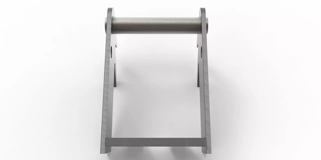 Adapterrahmen MS08 mit Tragnasen passend zu Lehnhoff Schnellwechselsystem