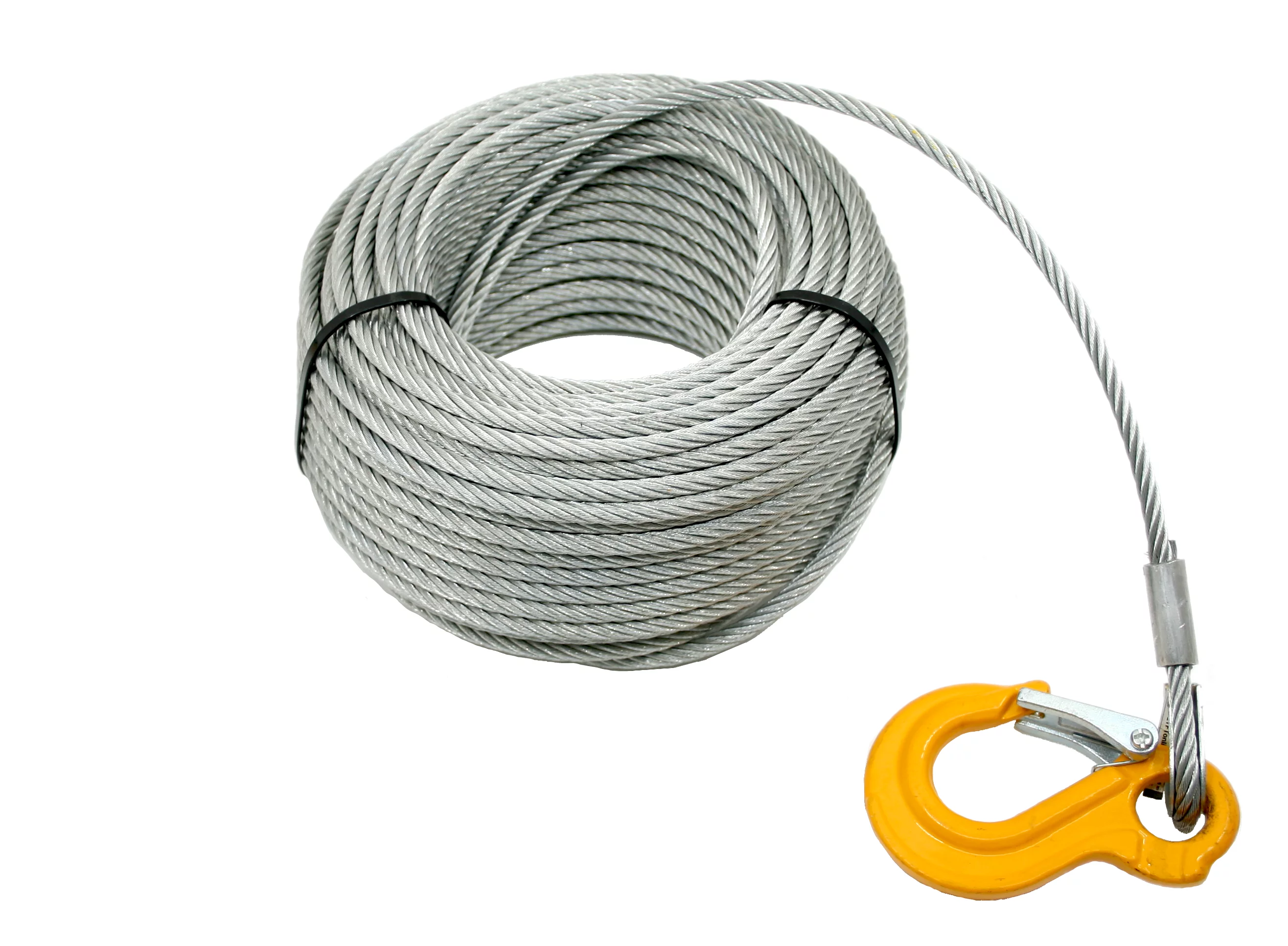 Drahtseil GRIFA mit Haken 8mm/35m