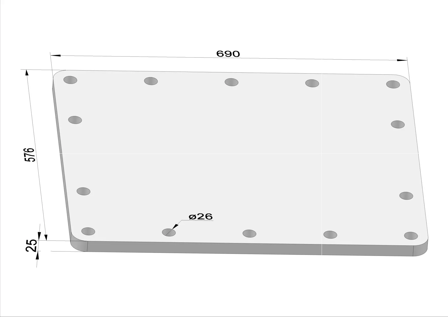 Häner Grundplatte HMS12_18