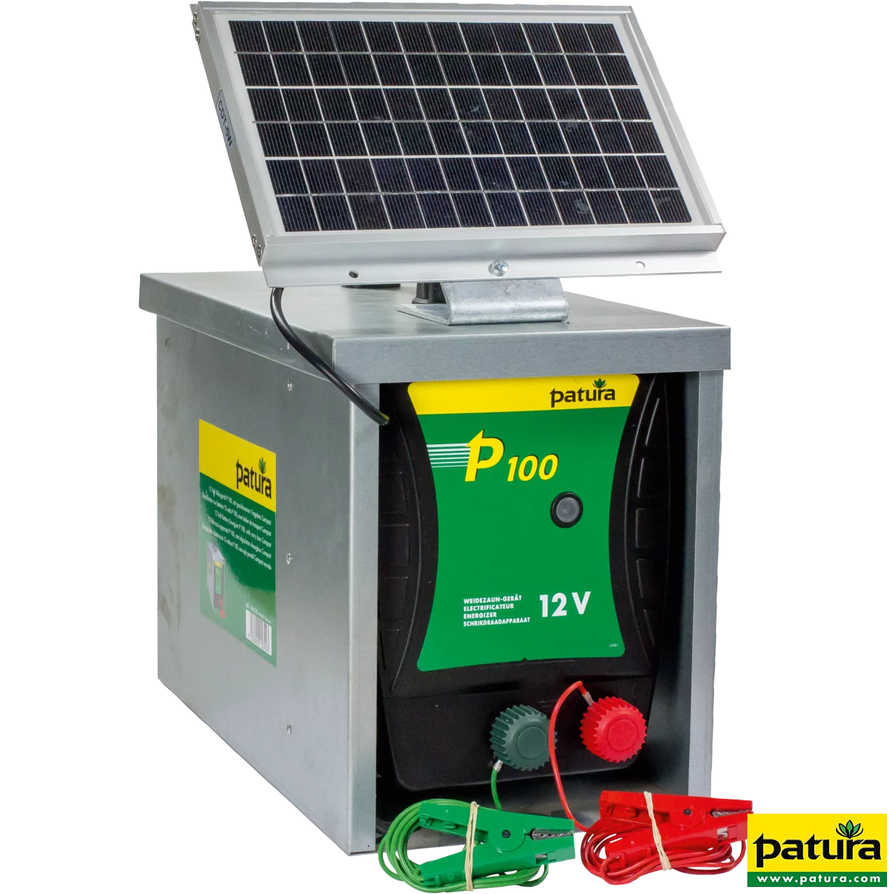 Komplettset P100 mit Solarmodul 5 W und Tragebox Compact