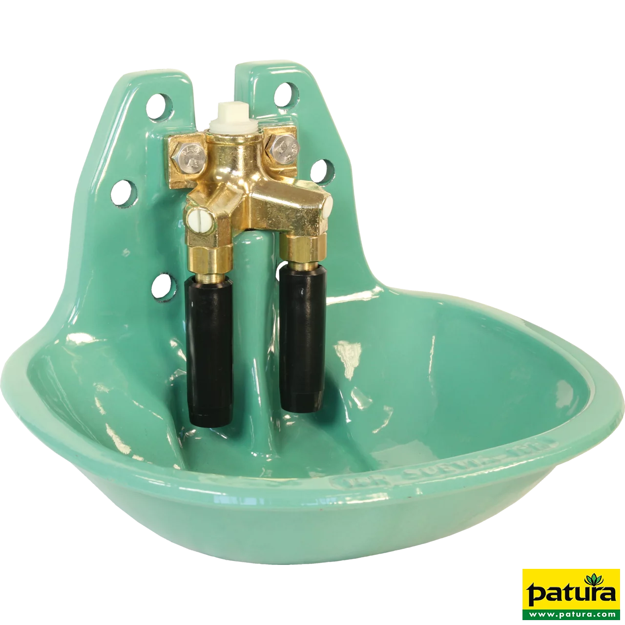 Doppel-Rohrventil-Becken Mod. 19R mit 3/4" Messingventil