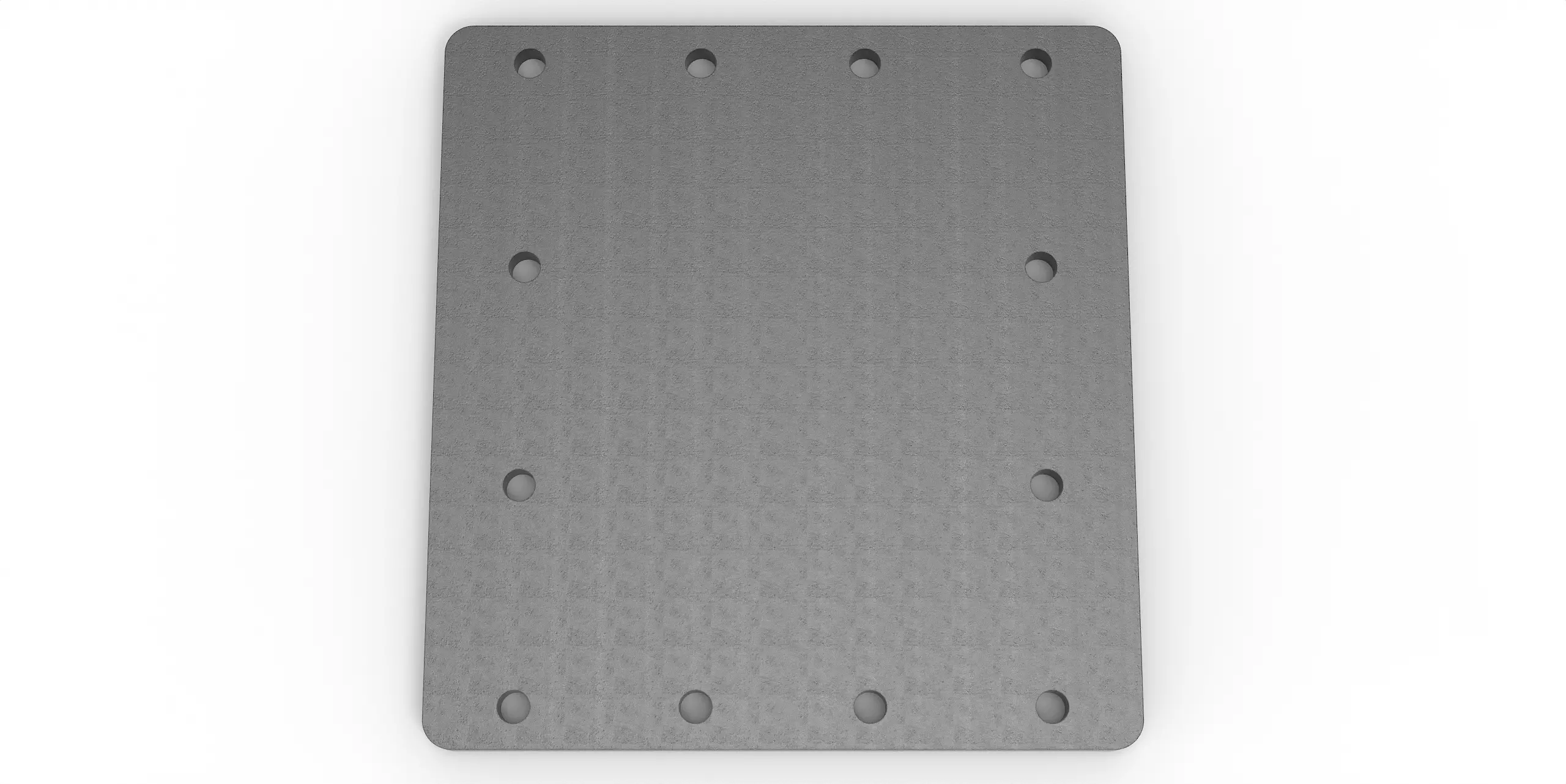 Häner Grundplatte 630x594 t=25 12xd27