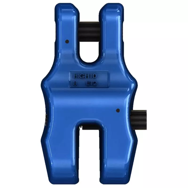 4-Strang Anschlagkette 5m GK10 10mm blau mit Verkürzungsklaue