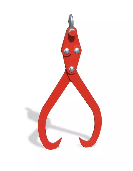 Verladezange / Schleppzange in rot mit 72cm Öffnungsweite