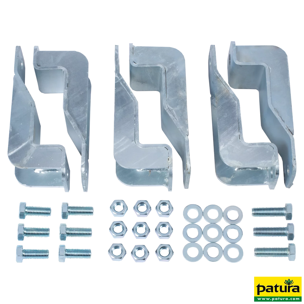 Halter für Schwingbürste MIDI und MAXI für Pfosten 90 x 90 mm