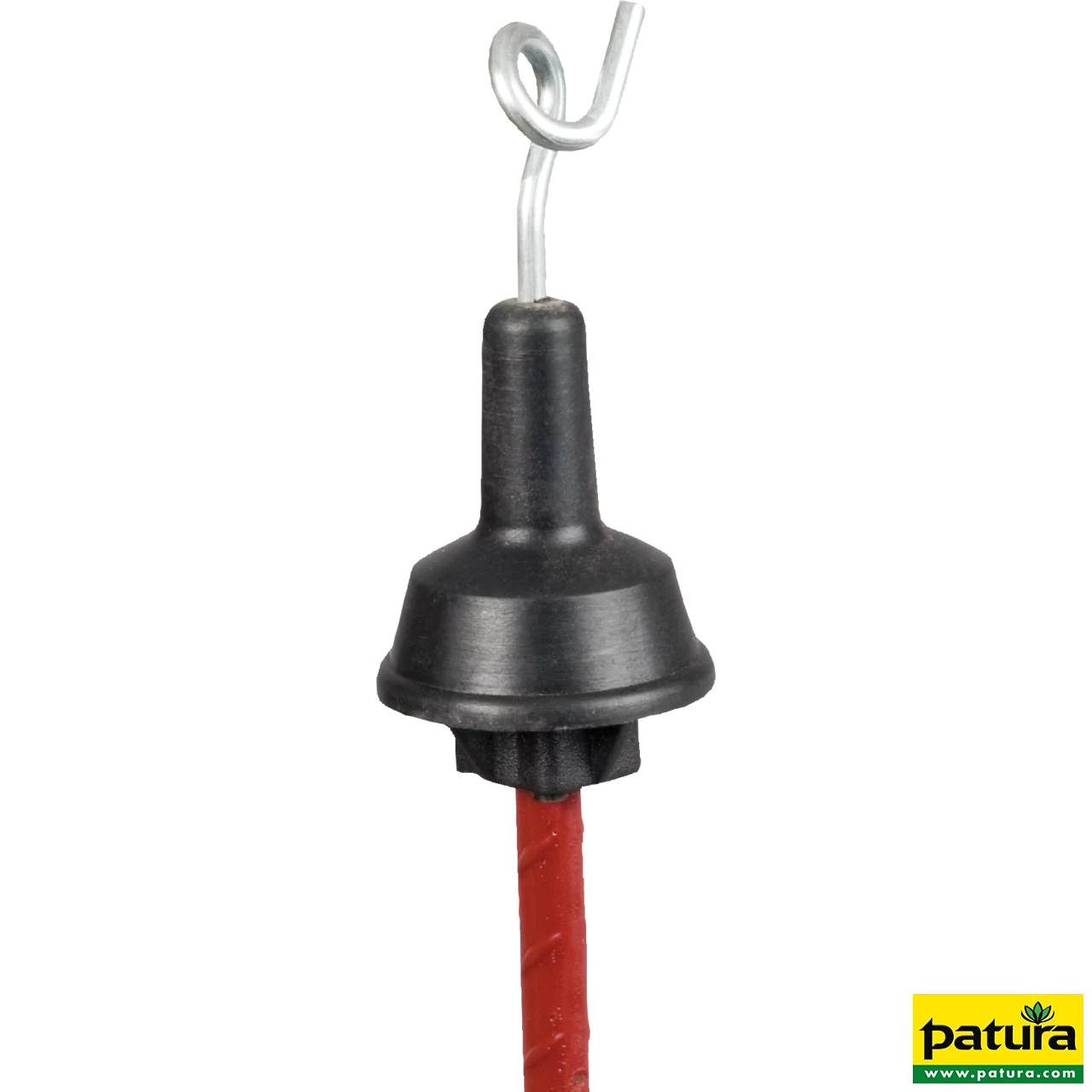 Ersatz-Isolator mit Metallöse für runde Pfähle d= 7 mm (25 Stück / Pack)