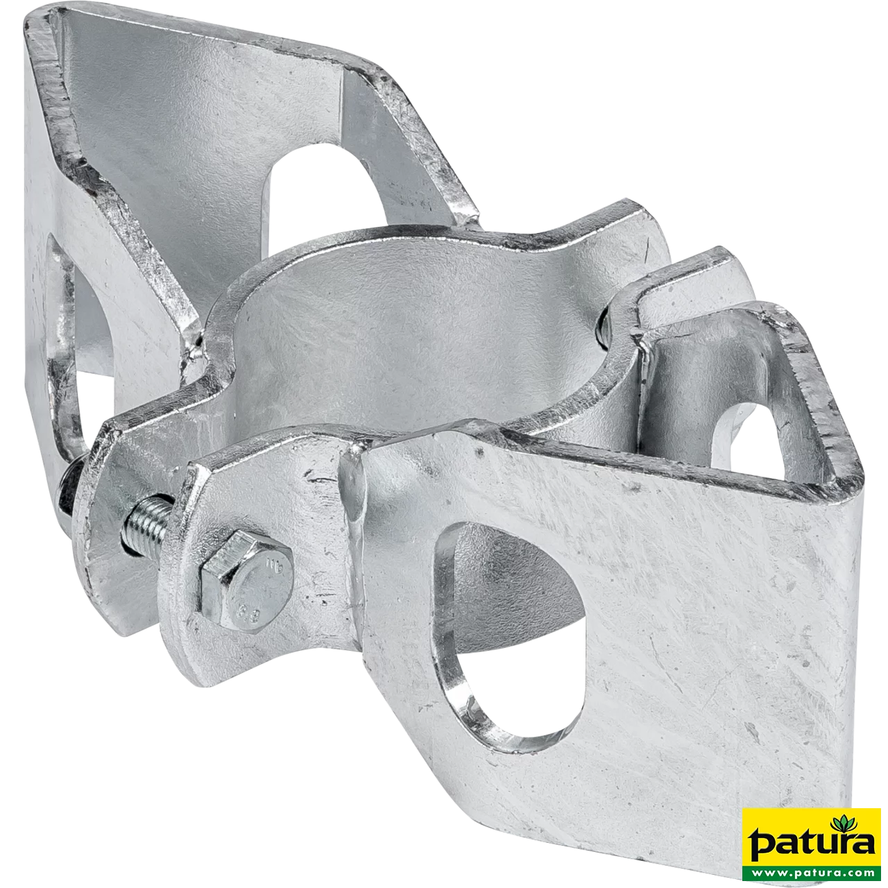 Schelle d= 76 mm, 2 Riegelhalter RS, parallel
