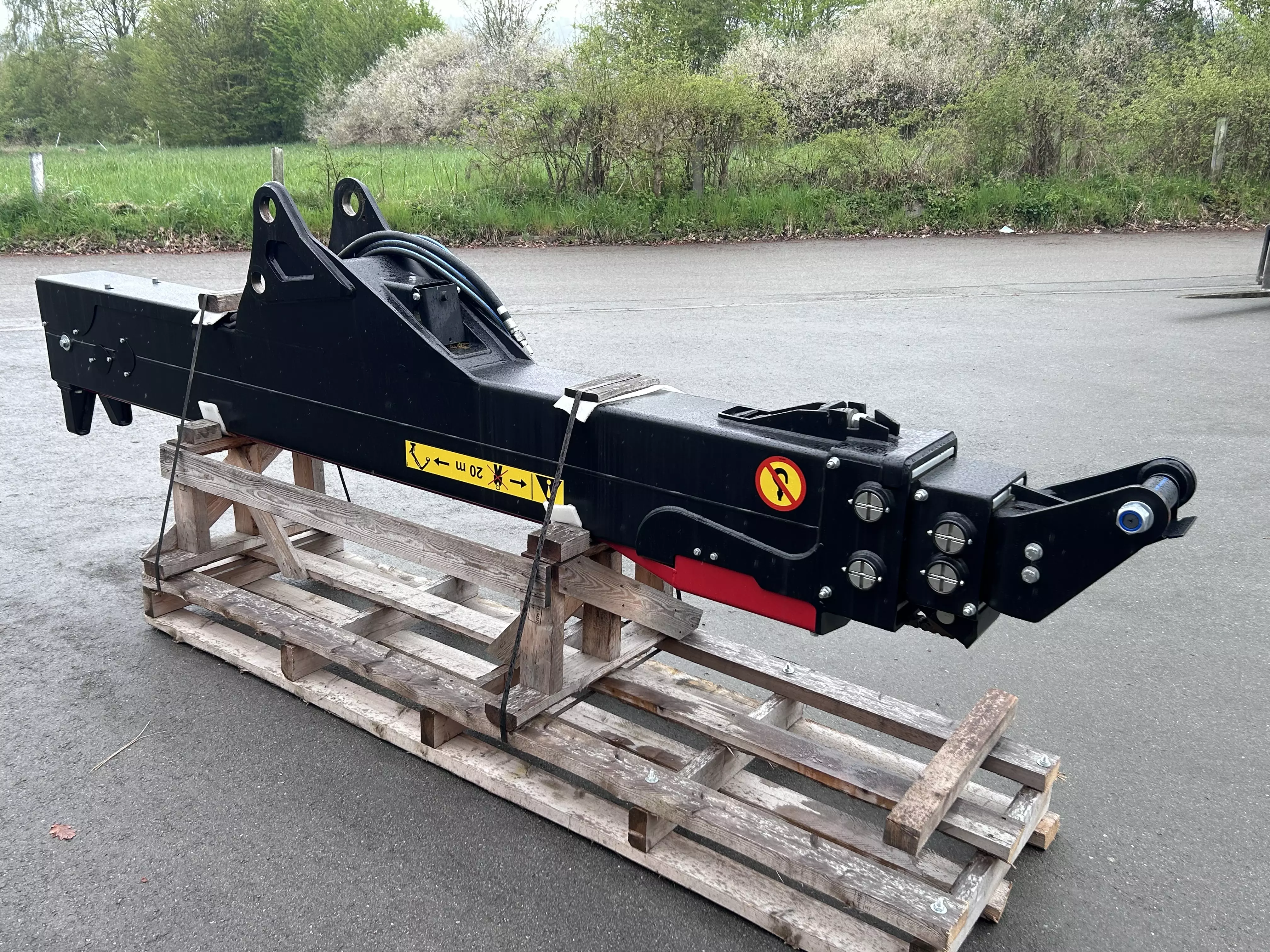 Mesera Wipparm, Teleskopstufe für Forstkran Mesera 92FT100i / John Deere CF7  NEU und unbenutzt