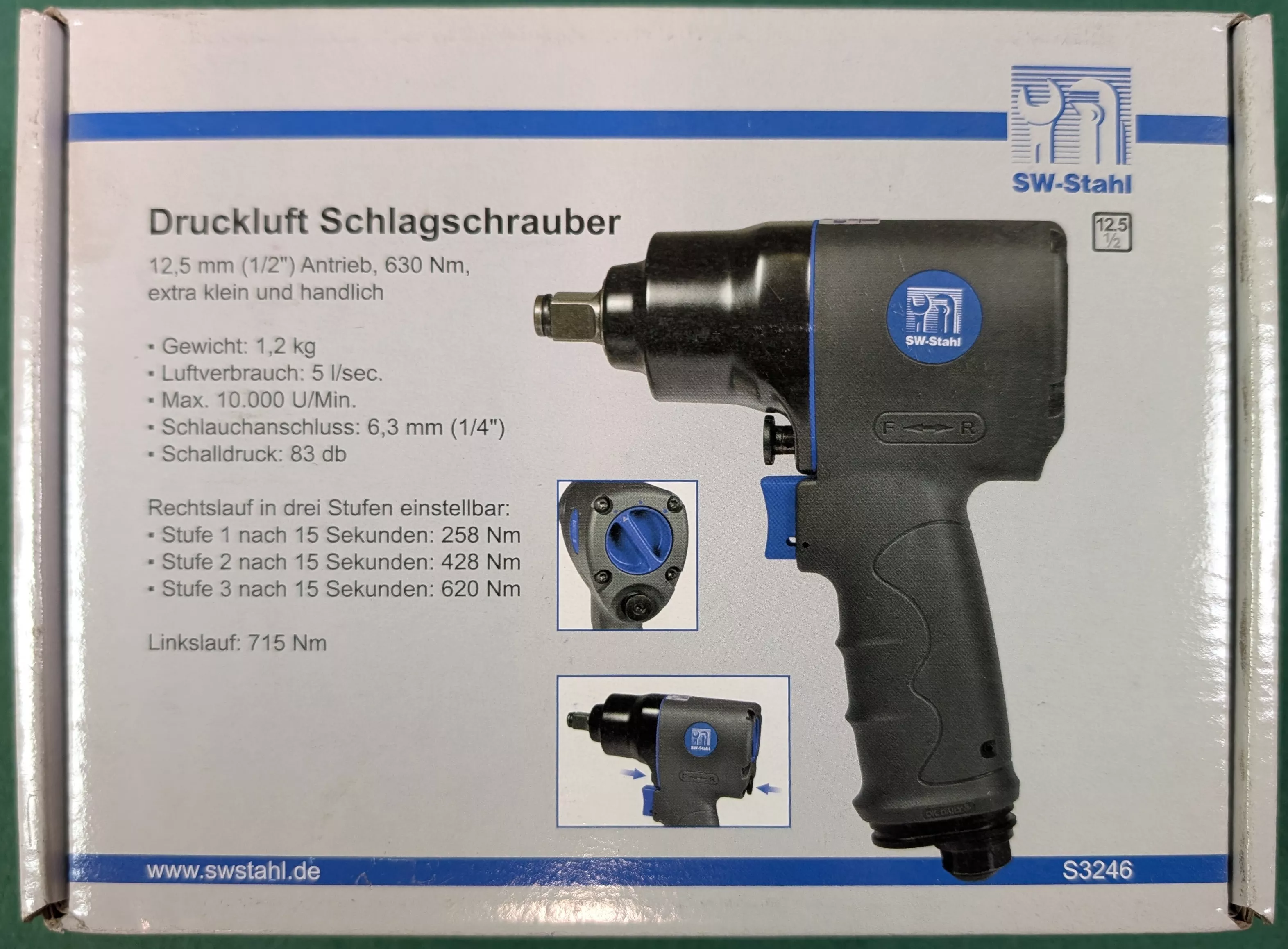Druckluft Schlagschrauber 630nM