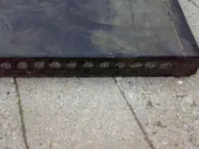 Ersatzgummilippe für Schmutzschieber Joma-Tech, Breite ca. 2600mm