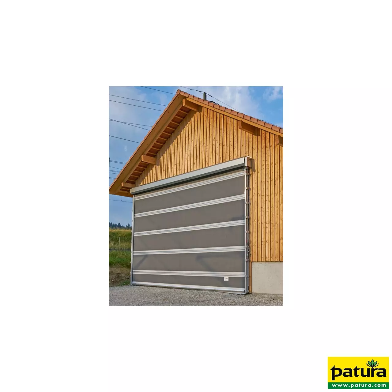 Elektro-Agrartor Pro 6,5/6 Breite 6,50 m, Höhe 6,10 m, Bausatz ohne Motor und Schalter