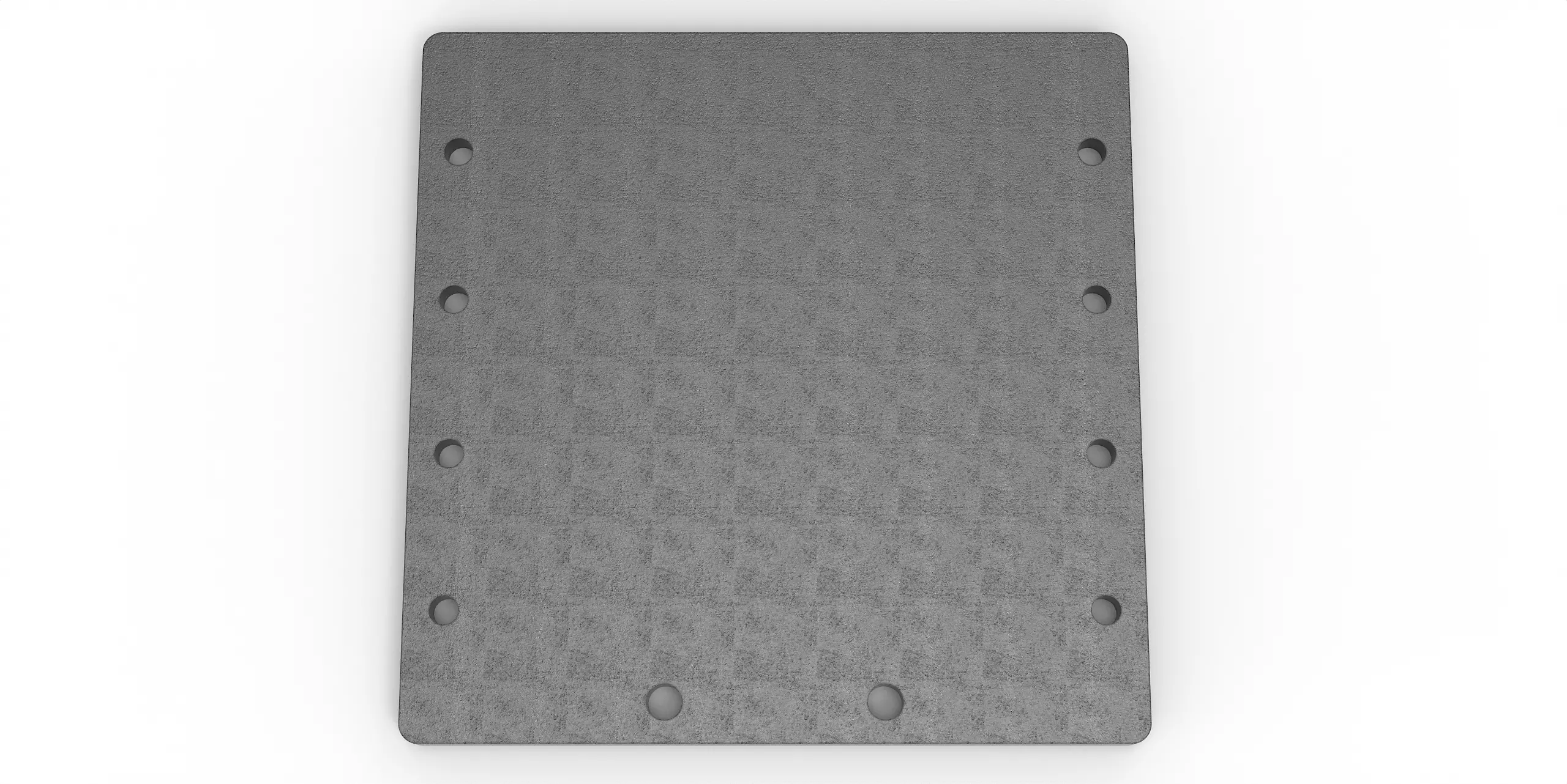 Häner Grundplatte Drehantrieb 77-78-77 groß - mit Gewinde