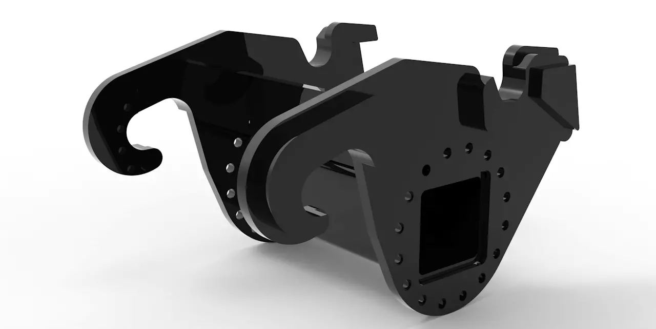 CW10 Adapter Relt Hydraulische Heckenschere