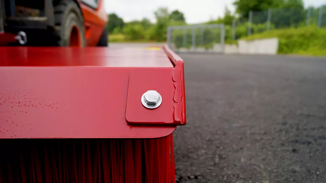 Blockbesen proLine, Anbaubesen, Staplerbesen - [ 2500mm Stapleraufnahme ]