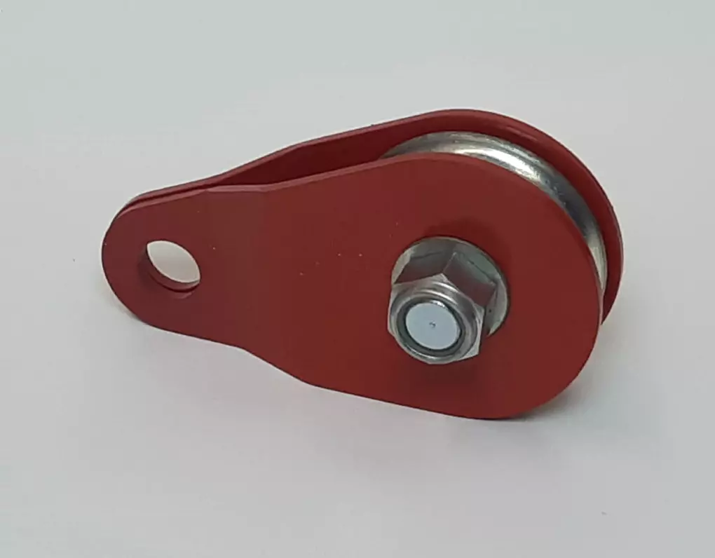 Seilrolle - Umlenkrolle mit beweglichem, schwenkbarem Seitenblech SRB-12 / SRB-14 / SRB-16 - [ SRB-12  ]