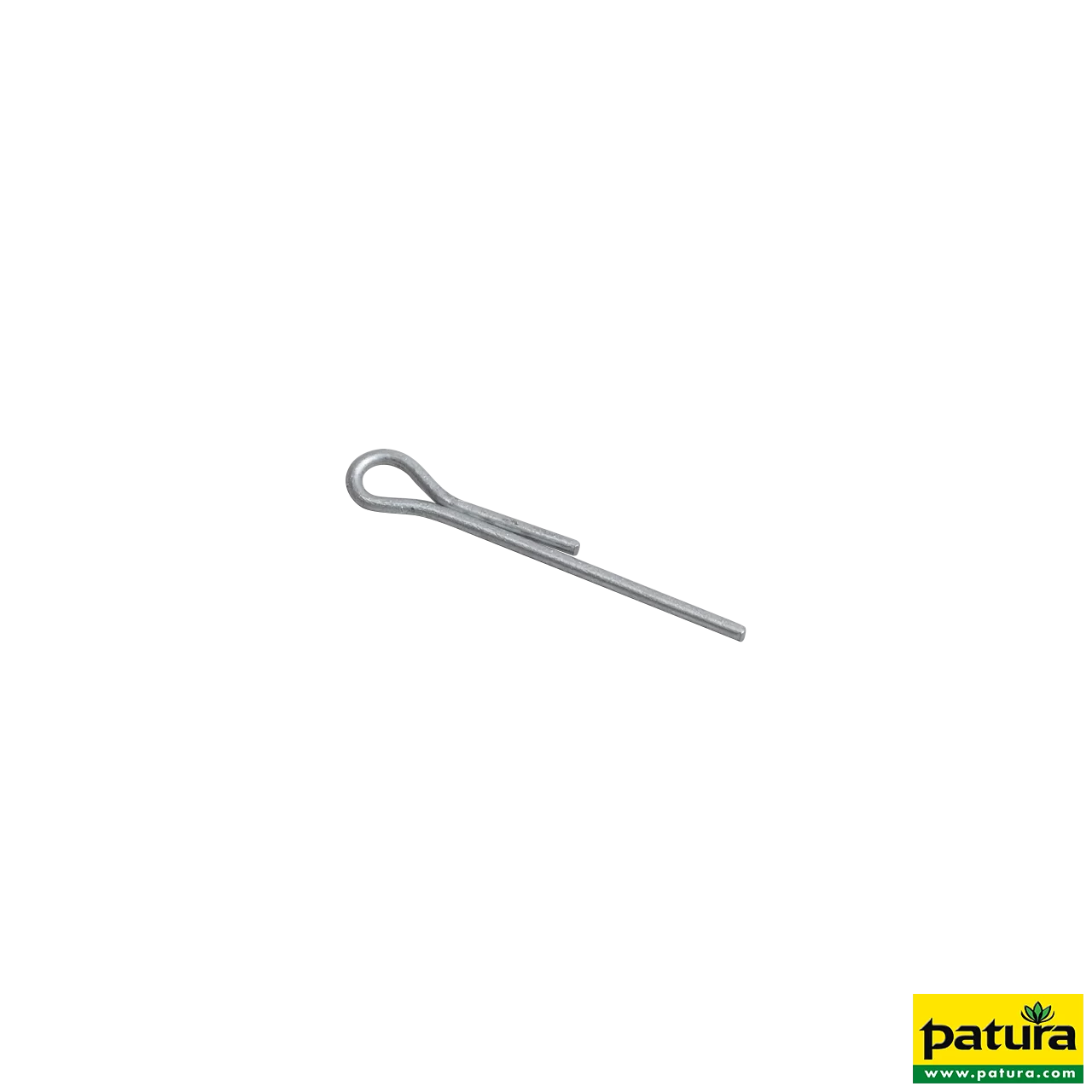 Befestigungs-Clips kurz, für PATURA Hartholz- und Kreuzprofilpfähle (100 Stück / Pack)