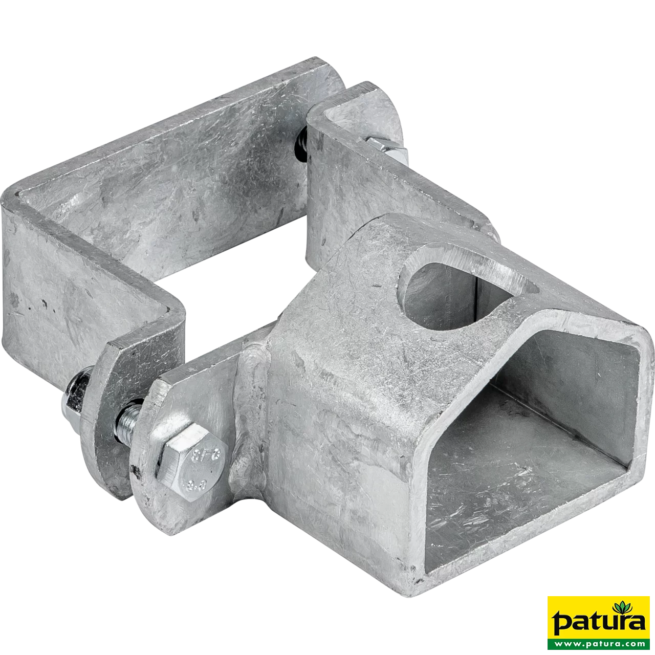 Schelle Quadrat 90 mm 1 Riegelhalter TS 1 Schelle