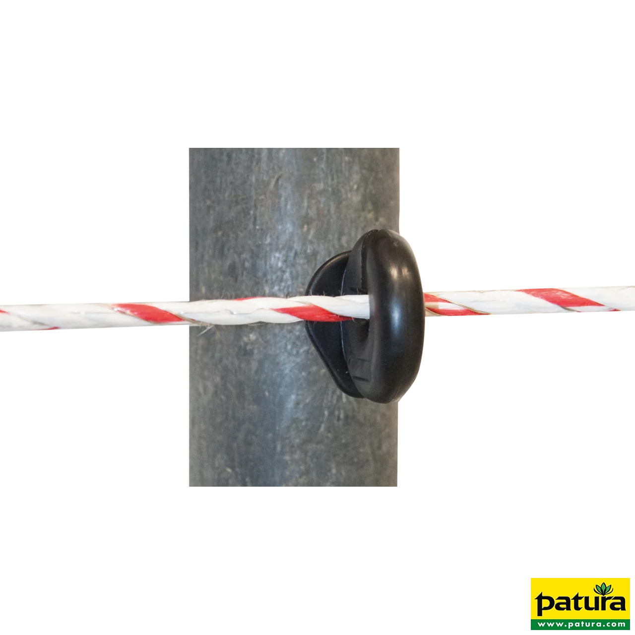 Recycling-Pfahl 200 cm lang, 8 cm stark, rund