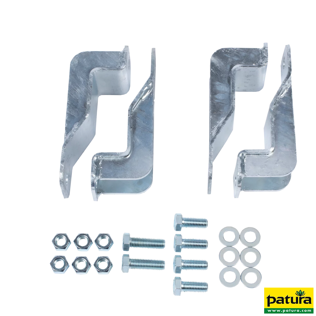 Halter für Schwingbürste MINI für Pfosten 90 x 90 mm