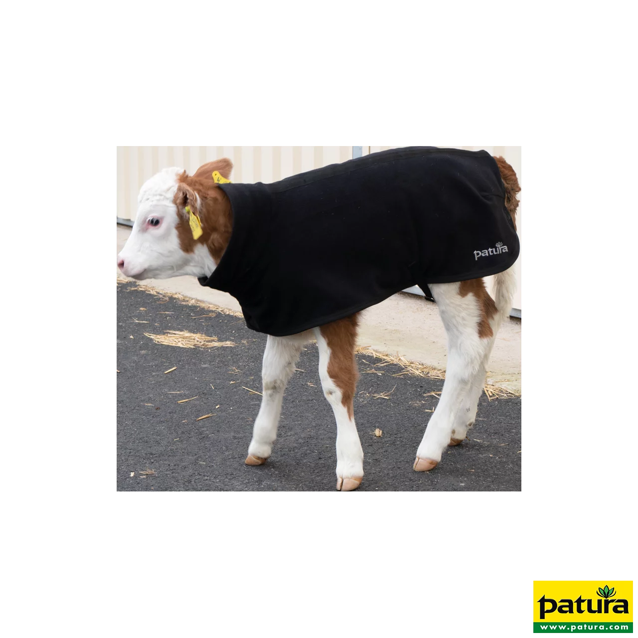 PATURA Kälberdecke Fleece Größ e L Rückenlänge 75 cm