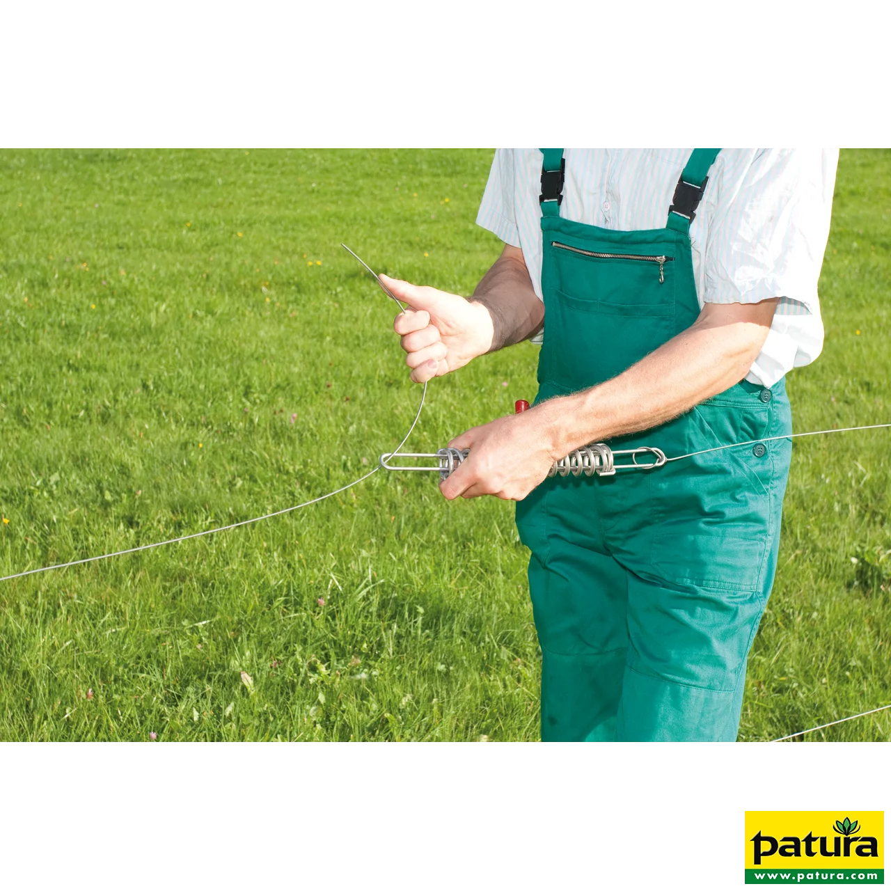 Stahlspannfeder Edelstahl, für Stahldraht d= 2,5 mm